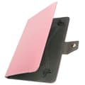 Miniatyrbild 1 av 4: Housse Tablett - AVIZAR - Universell - Vintage Läder Effekt - Videostöd - Rosa