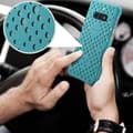 Miniatyrbild 4 av 4: 2x Galaxy S10e Fodral Design Perforerat styvt skydd Original Black Water Green