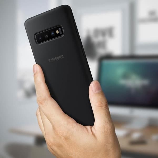 Coque - Samsung - Galaxy S10 Plus - Silikon Gel - Stötabsorberande Skydd - QI Laddning