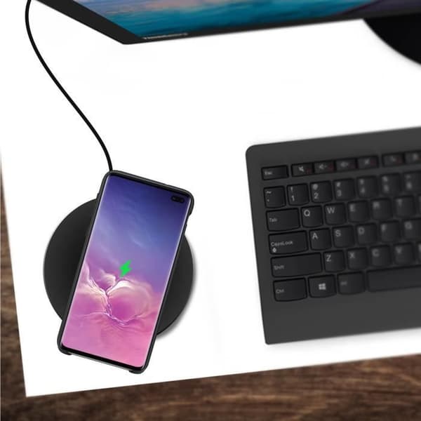 Coque - Samsung - Galaxy S10 Plus - Silikon Gel - Stötabsorberande Skydd - QI Laddning