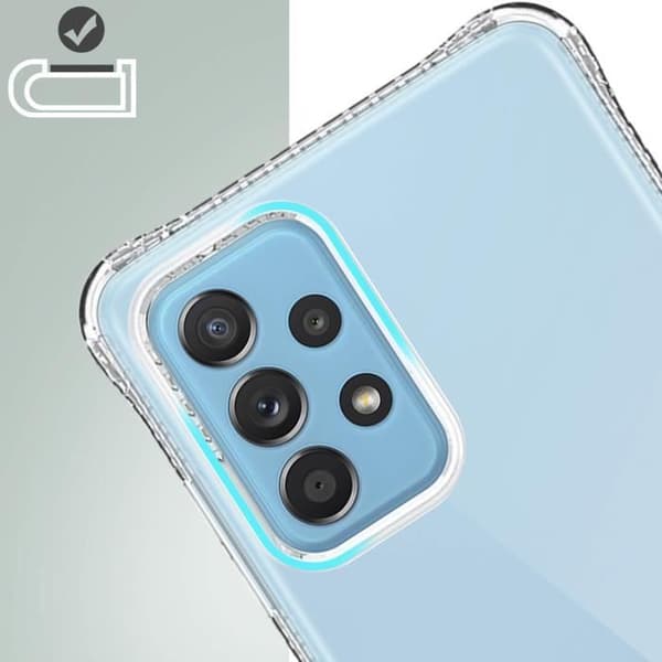 Fodral för Samsung A52 och A52s Förstärkt anti-fall 2m Itskins Transparent