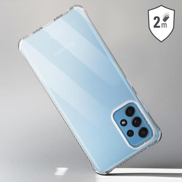 Fodral för Samsung A52 och A52s Förstärkt anti-fall 2m Itskins Transparent