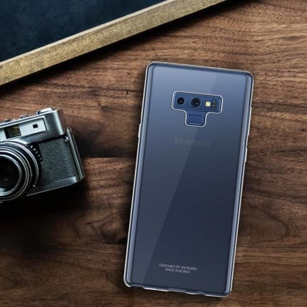 Galaxy Note 9 skyddande hårt polykarbonatfodral Original Samsung Transparent