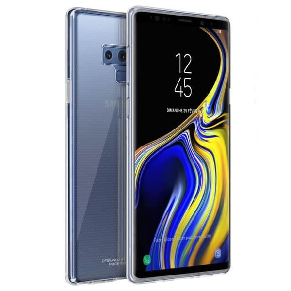 Galaxy Note 9 skyddande hårt polykarbonatfodral Original Samsung Transparent