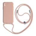 Miniatyrbild 1 av 4: Coque iPhone XS Max - AVIZAR - Semi-rigid - Justerbar nylon snor 80cm - Rosa - Unisex