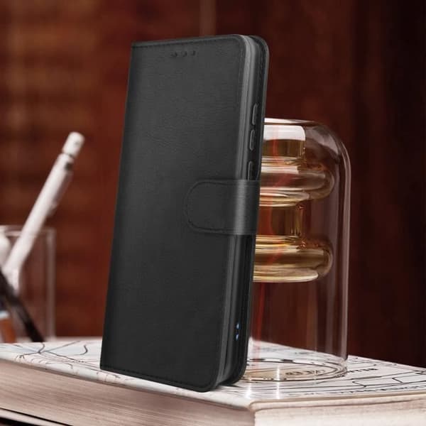 Xiaomi Redmi 10A Fodral - AVIZAR - Plånboksfodral - Videostödfunktion - Svart