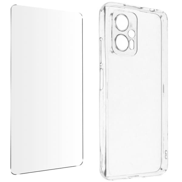 Xiaomi Poco X4 GT fodral - AVIZAR - 360° fullt skyddspaket - Mjuk silikon - 9H härdat glasfilm