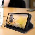 Miniatyrbild 3 av 4: Samsung Galaxy Xcover 6 Pro Plånboksfodral Video Support Funktion svart