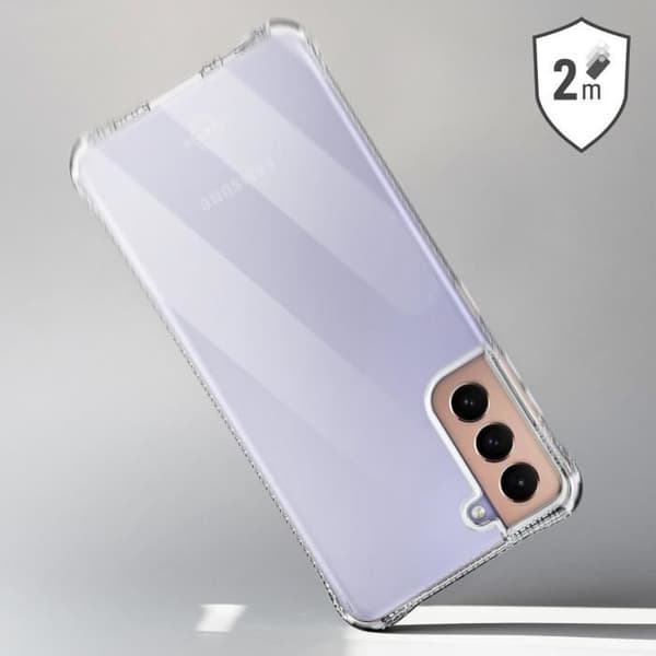 Itskins förstärkt skyddsfodral till Samsung Galaxy S21 Plus - Genomskinlig