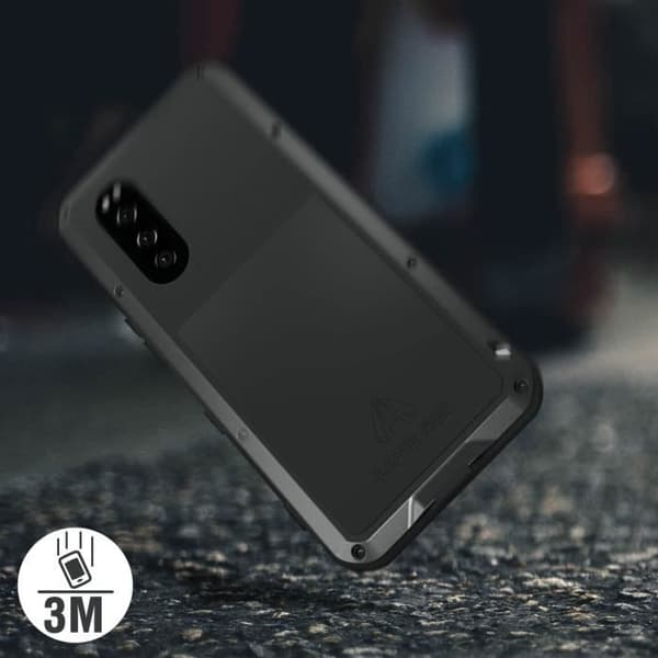 Coque - LOVE MEI - Sony Xperia 5 - Vattentålig - Stöttålig - Ultrarobust