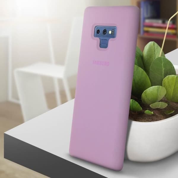 Coque - Samsung - Galaxy Note 9 - Silikon - Mjuk beröring - Lila