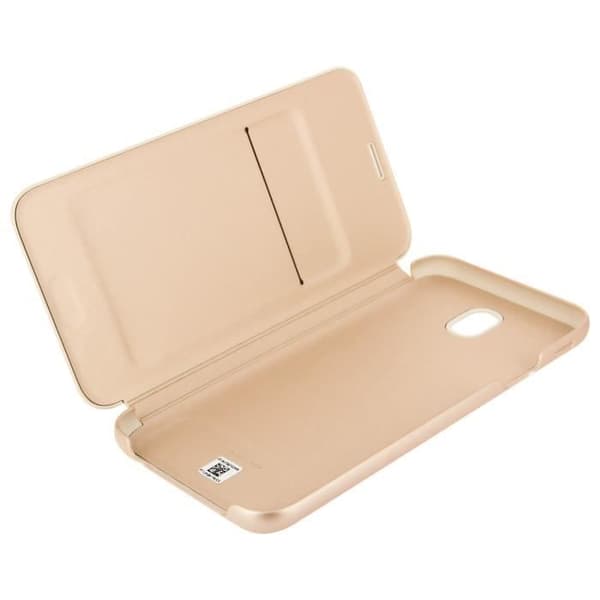 Samsung Plånboksfodral Galaxy J7 2017 Originalfodral Plånboksfodral Guld