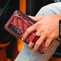 Miniatyrbild 4 av 4: Fodral till Samsung Galaxy Z Fold 4 Multilayer Unicorn Beetle Pro Supcase Röd