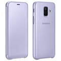Miniatyrbild 1 av 4: Samsung Plånboksfodral Samsung Galaxy A6+ Originalfodral EF-WA605 - Grå Blå