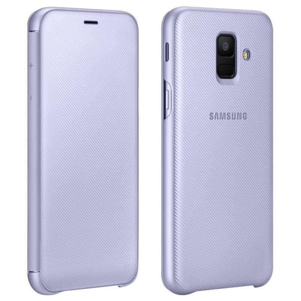 Samsung Plånboksfodral Samsung Galaxy A6+ Originalfodral EF-WA605 - Grå Blå