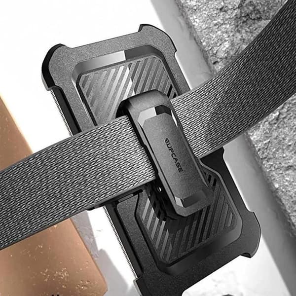 Skyddsfodral - Supcase - Unicorn Beetle Pro - Svart - iPhone SE 2022, 2020, 8 och 7 - Stötsäker 1.2m