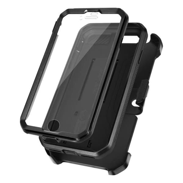 Skyddsfodral - Supcase - Unicorn Beetle Pro - Svart - iPhone SE 2022, 2020, 8 och 7 - Stötsäker 1.2m