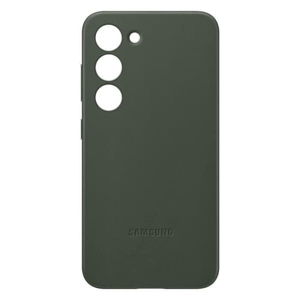 Läderfodral för Galaxy S23 Plus Original Samsung Series Läderfodral Grönt