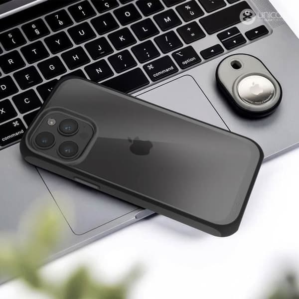 iPhone 14 Pro Max Fodral Stötsäker Tunn Kompatibel MagSafe Skin Supcase Svart