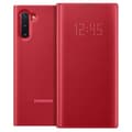 Miniatyrbild 2 av 4: Hus - Samsung - Galaxy Note 10 - Kortfodral - LED View Cover - Röd