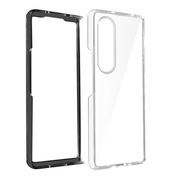 Fodral till Galaxy Z Fold 4 Silikon Anti-gulning Samsung Clear Transparent