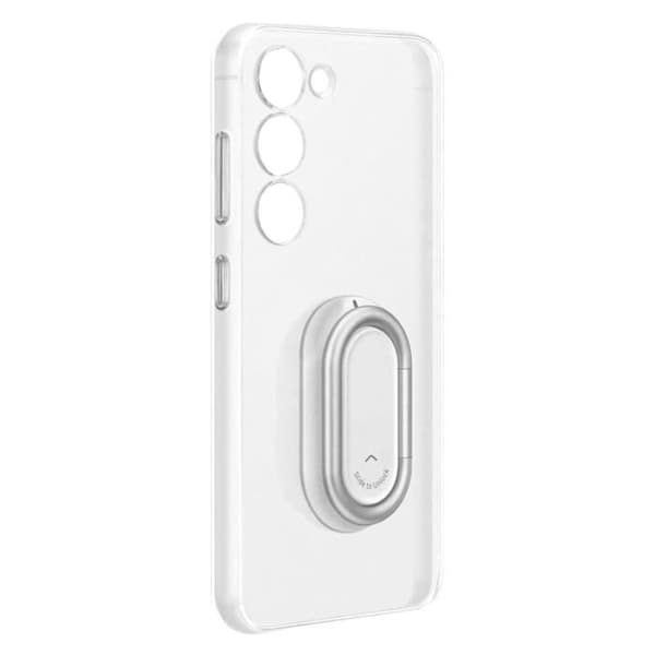 Fodral för Samsung S23 Ring Hållare Stöd Original Clear Gadget Transparent