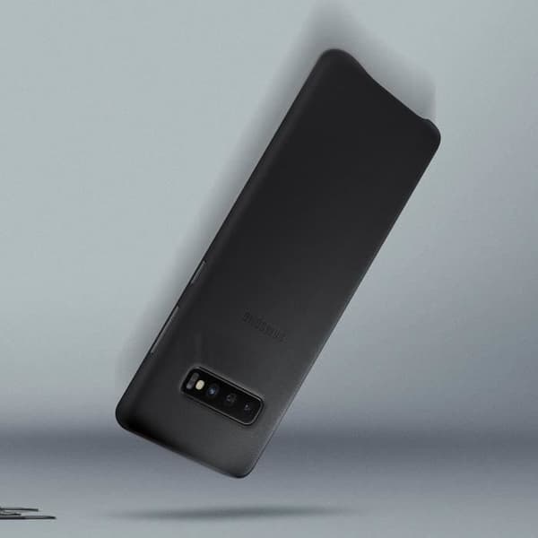 Coque - Samsung - Galaxy S10 Plus - Läder - Stötavvisande - Originalskydd