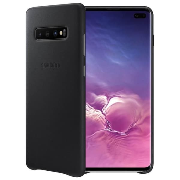 Coque - Samsung - Galaxy S10 Plus - Läder - Stötavvisande - Originalskydd