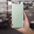 Miniatyrbild 3 av 4: Fodral - Samsung - Galaxy Note 20 - Led View Cover - Grön - Semihårt - Taktile