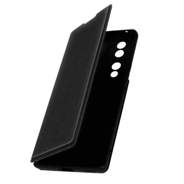 Honor 70 Case Flip Card Hållare Video Support 100 % återvinningsbar Myway Black