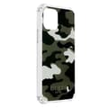 Miniatyrbild 2 av 4: iPhone 12 och 12 Pro Fodral med handledsrem Guess Green Camouflage Pattern Green
