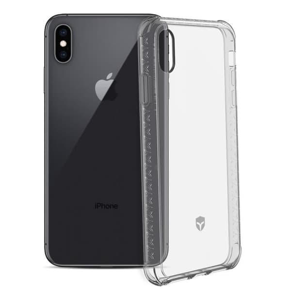 Coque iPhone XS Max - Force Case Air - Silikongel - Smäcker - Transparent - Livstidsgaranti