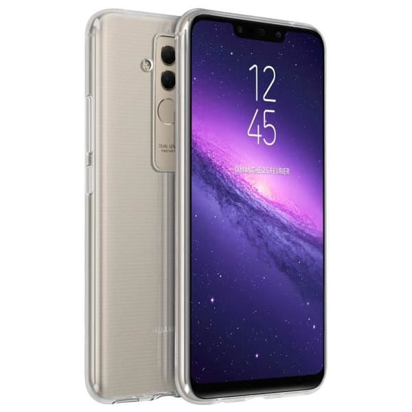 Original Huawei Mate 20 Lite skyddande mjukt fodral - Genomskinlig