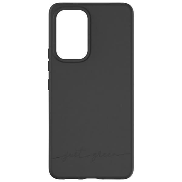 Fodral till Samsung Galaxy A53 - JUST GREEN - Svart - Ekologisk - Biologiskt nedbrytbar - Komposterbar
