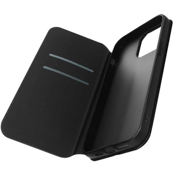 iPhone 14 Pro Max folioskal - AVIZAR - Korthållarflik - Videostödsfunktion - Svart