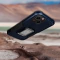 Miniatyrbild 3 av 4: AVIZAR Stötsäkert skyddsfodral till iPhone 14 - Blå - Magnetisk ringhållare