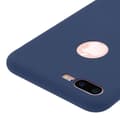 Miniatyrbild 4 av 4: Forcell iPhone 7 Plus/iPhone 8 Plus Fodral Soft Touch Silikonfodral - Midnattsblå