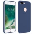 Miniatyrbild 2 av 4: Forcell iPhone 7 Plus/iPhone 8 Plus Fodral Soft Touch Silikonfodral - Midnattsblå