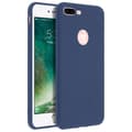 Miniatyrbild 1 av 4: Forcell iPhone 7 Plus/iPhone 8 Plus Fodral Soft Touch Silikonfodral - Midnattsblå