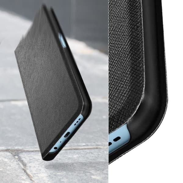 Oppo A77 och Realme Narzo 50 5G Fodral - BIGBEN - Video Support Card Holder - Svart