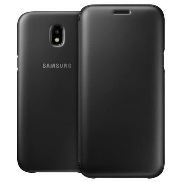Samsung Plånboksfodral Galaxy J7 2017 Originalfodral Plånboksfodral Svart