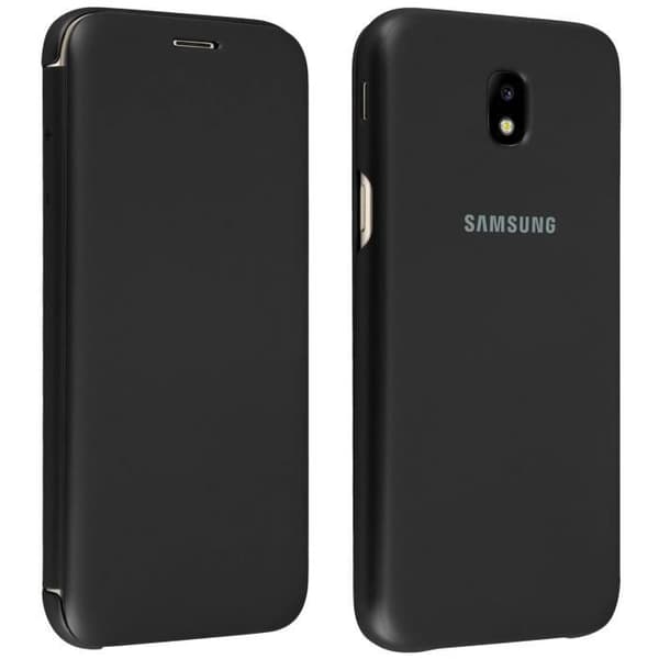 Samsung Plånboksfodral Galaxy J7 2017 Originalfodral Plånboksfodral Svart