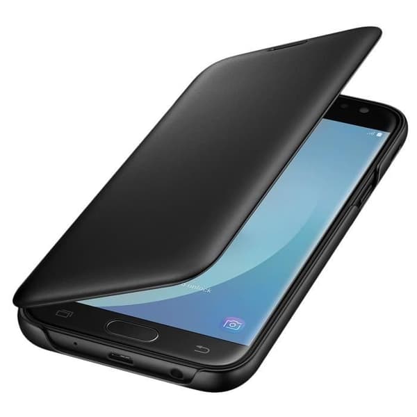 Samsung Plånboksfodral Galaxy J7 2017 Originalfodral Plånboksfodral Svart