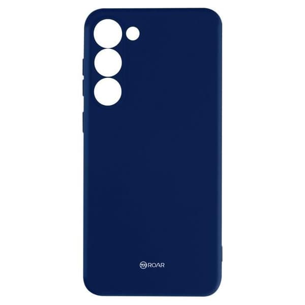 Fodral till Samsung Galaxy S23 - ROAR - Färgglad Jelly - Anti-Fingerprint Matt Finish - Blå