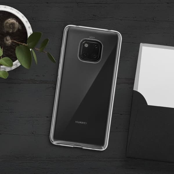 Coque - Huawei - Mate 20 Pro - Flexibel - Transparent - Stötbeständig skydd