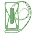 Miniatyrbild 1 av 4: Universal Smartphone Lanyard Silikon stötfångare Stöd ljusgrön