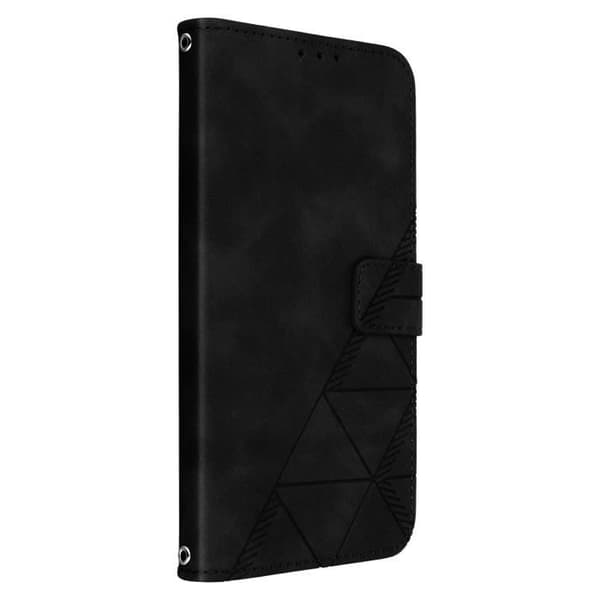 iPhone 14 Plus Fodral - AVIZAR - Plånbok och videohållare - Svart - Magnetisk stängning