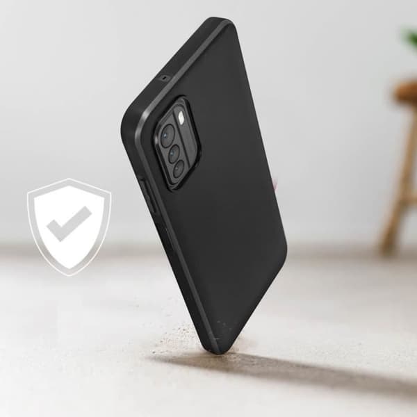 Nokia G60 5G Fodral Resistent Silikongel Mjuk Flexibel Tunn Lättviktssvart