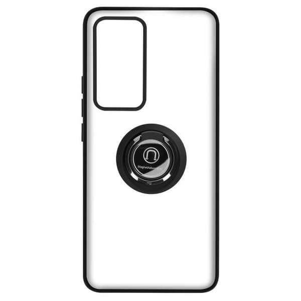 Xiaomi 12T och 12T Pro Case Support Ring kompatibel magnethållare Svart