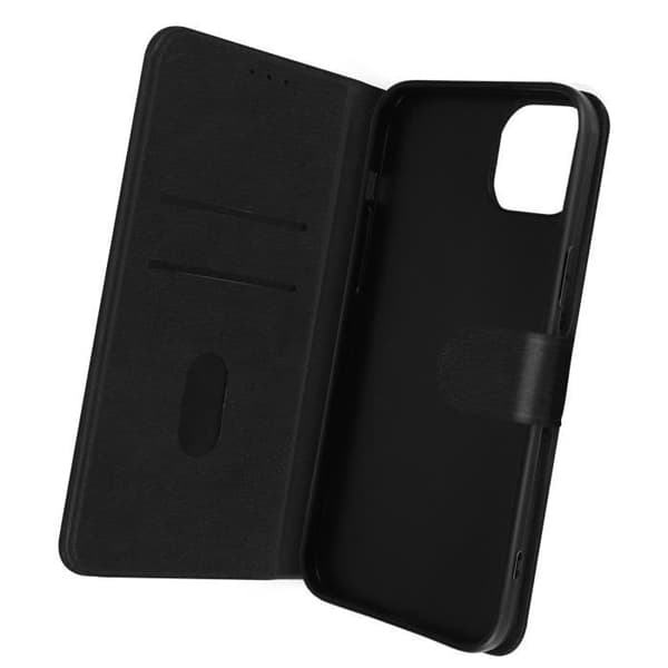 iPhone 14 Plus Fodral - AVIZAR - Chesterfield - Videostödfunktion - Svart